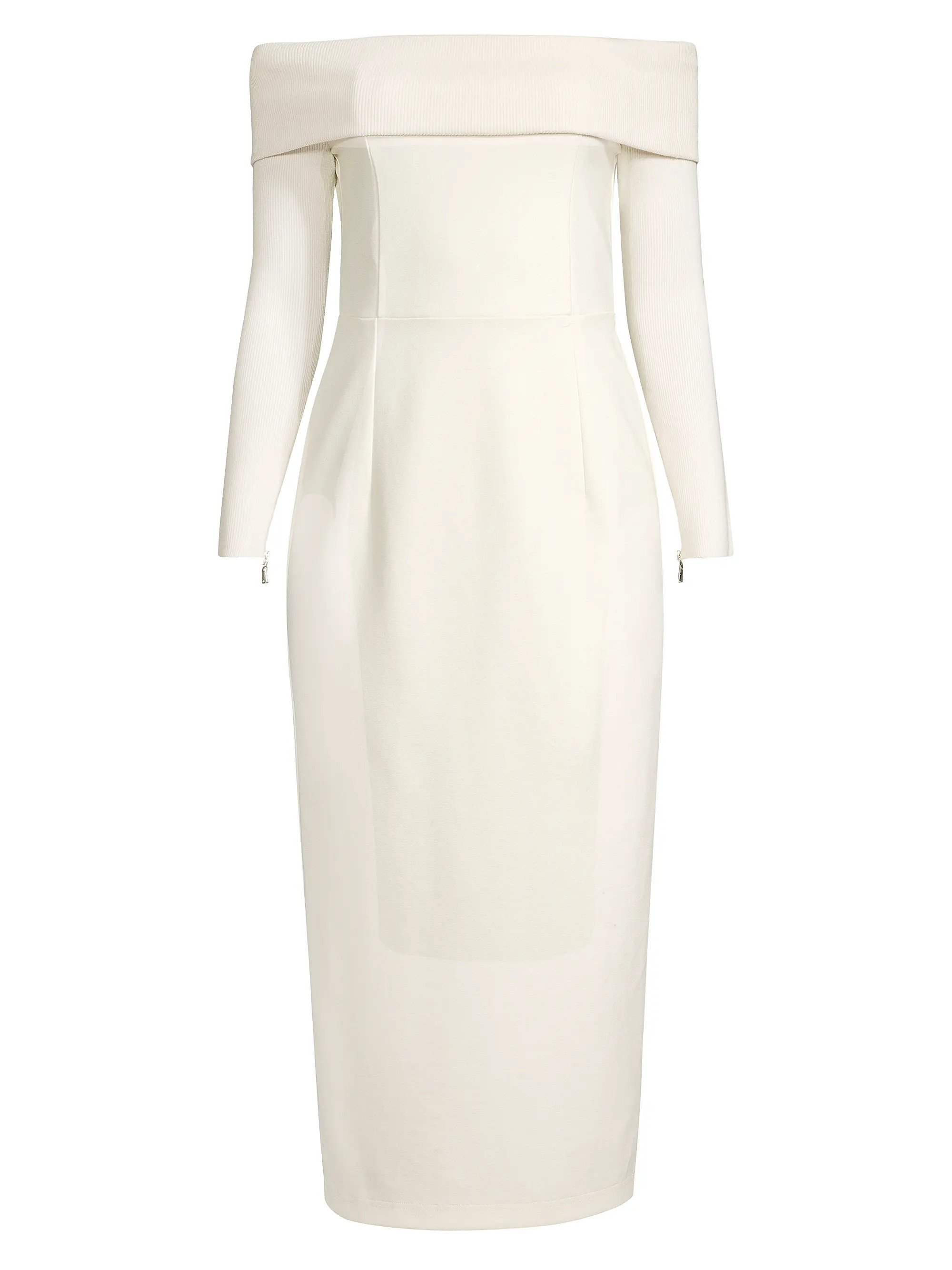 ToccinRuby Off-The-Shoulder Sheath Midi-Dress | Saks Fifth Avenue