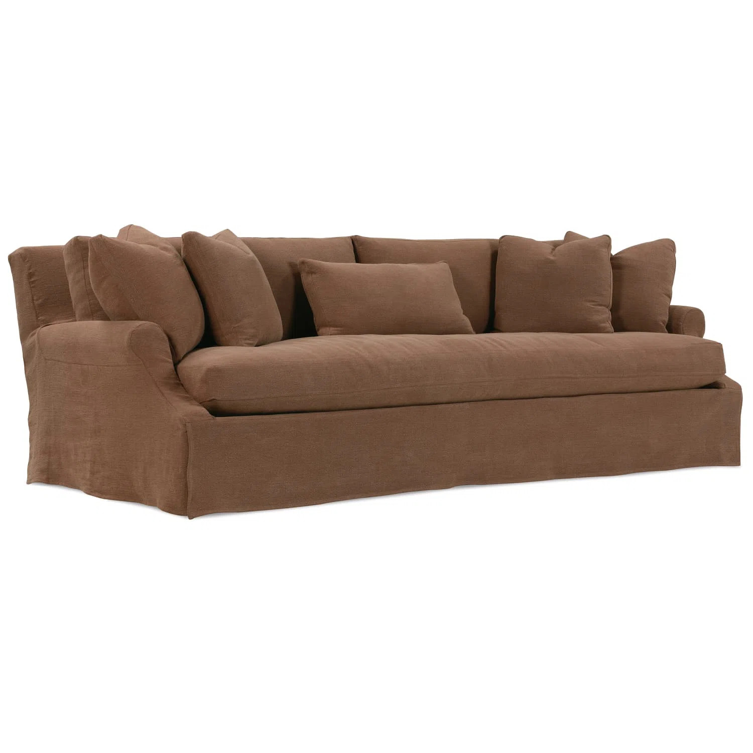 Baked Clay Bristol Slipcovered Sofa | Wayfair North America