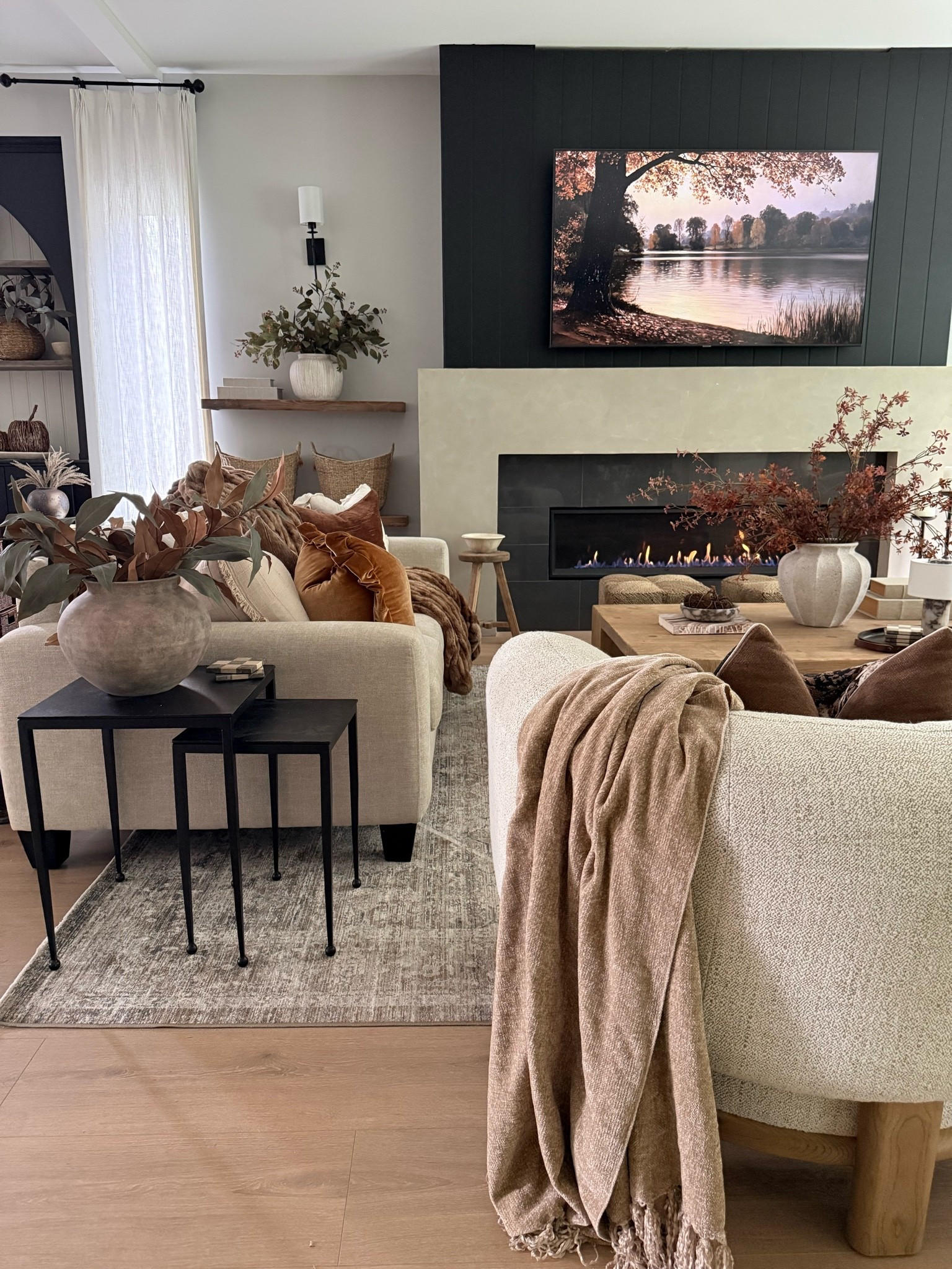 Cozy season loading..🤎
Warm neutral home

#LTKfall #LTKhome