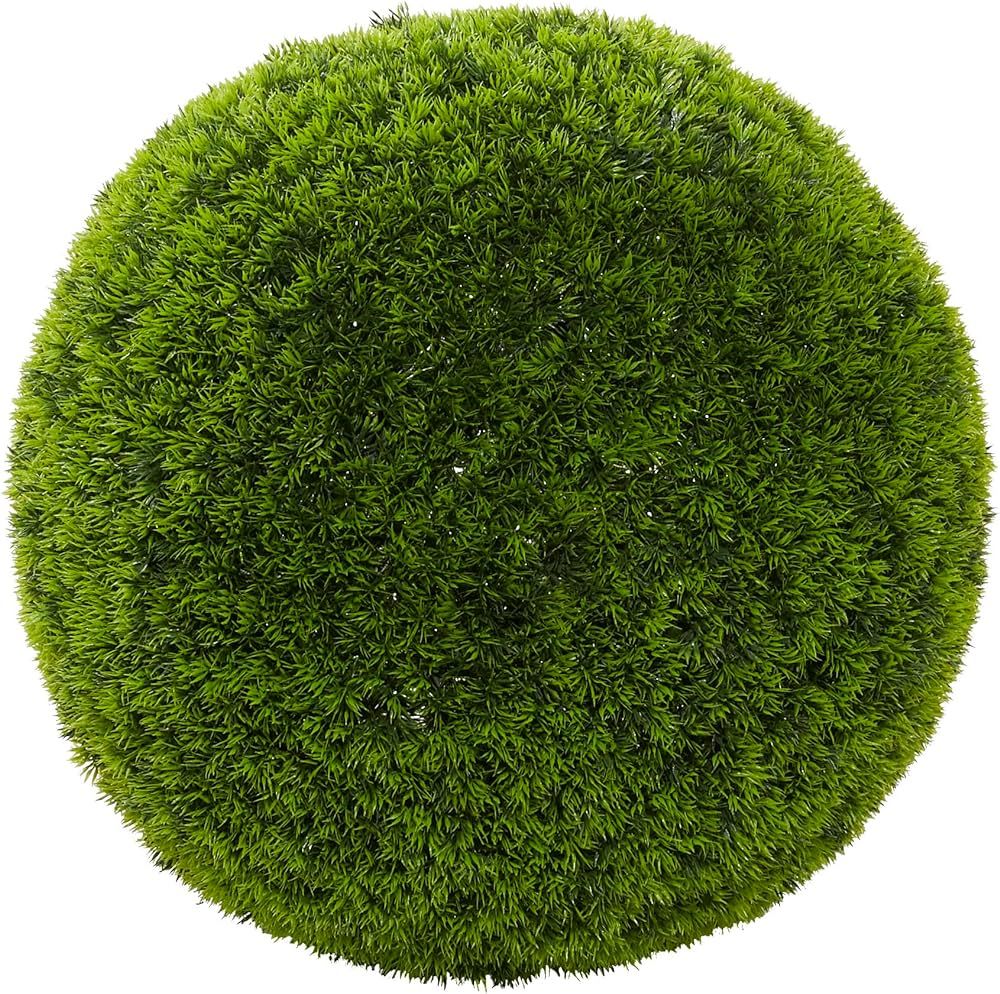 Deco 79 Faux Foliage Boxwood Topiary Indoor Outdoor Artificial Foliage Ball, 22" x 22" x 22", Gre... | Amazon (US)