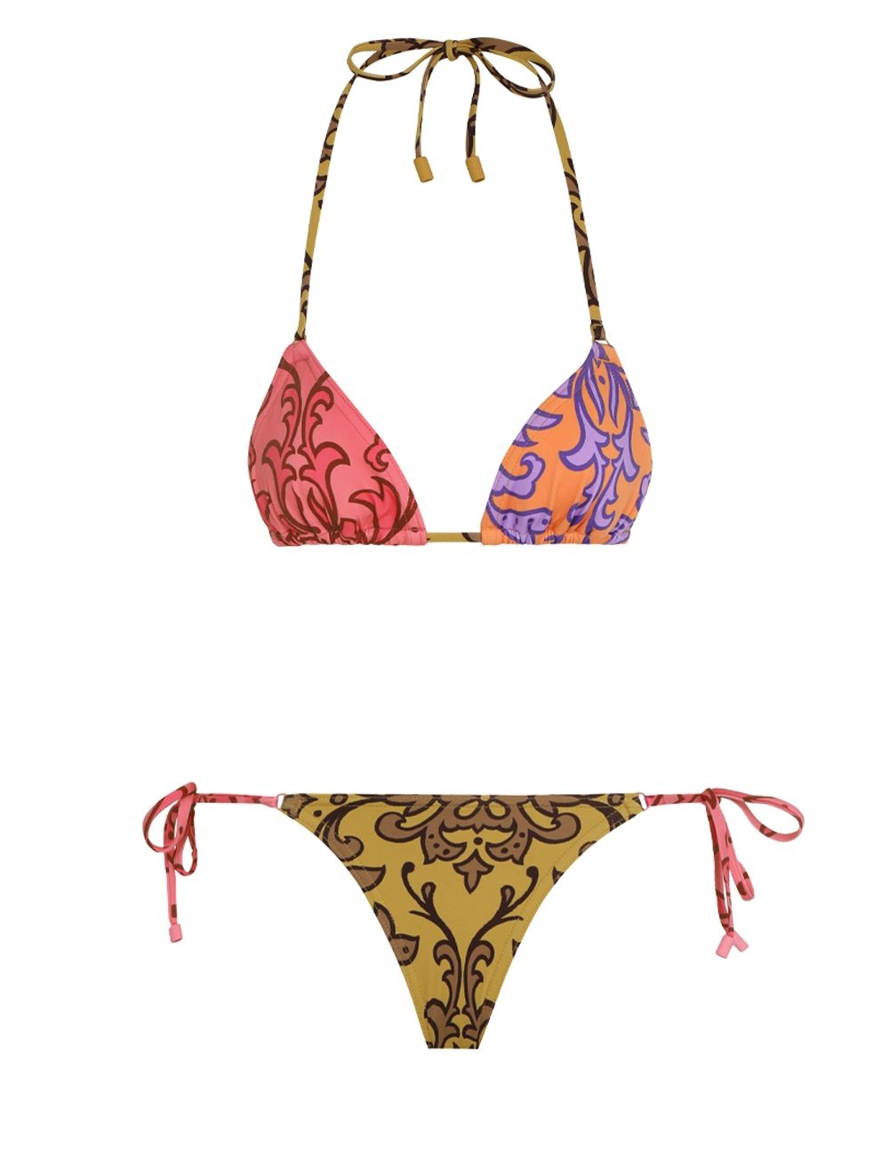 Nina Spliced Mini Tri Bikini | ZIMMERMANN (APAC)