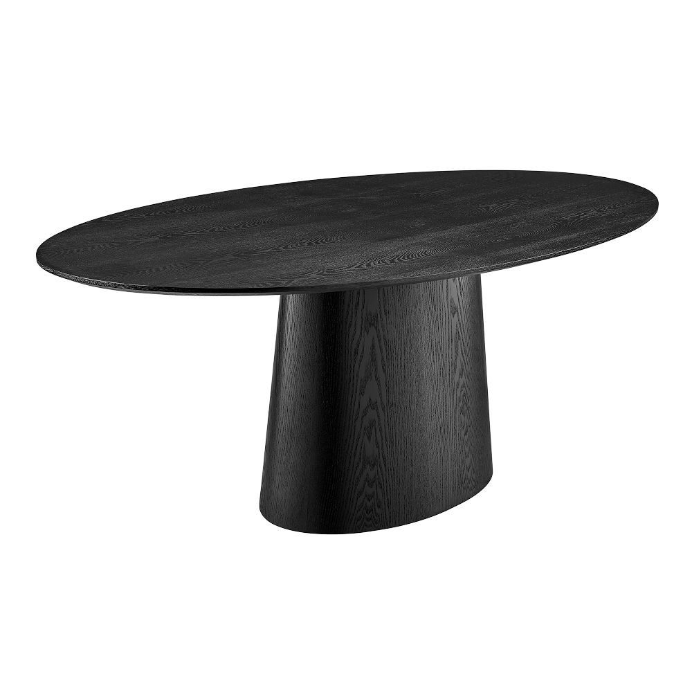 Oval Plinth Dining Table (79") | West Elm (US)