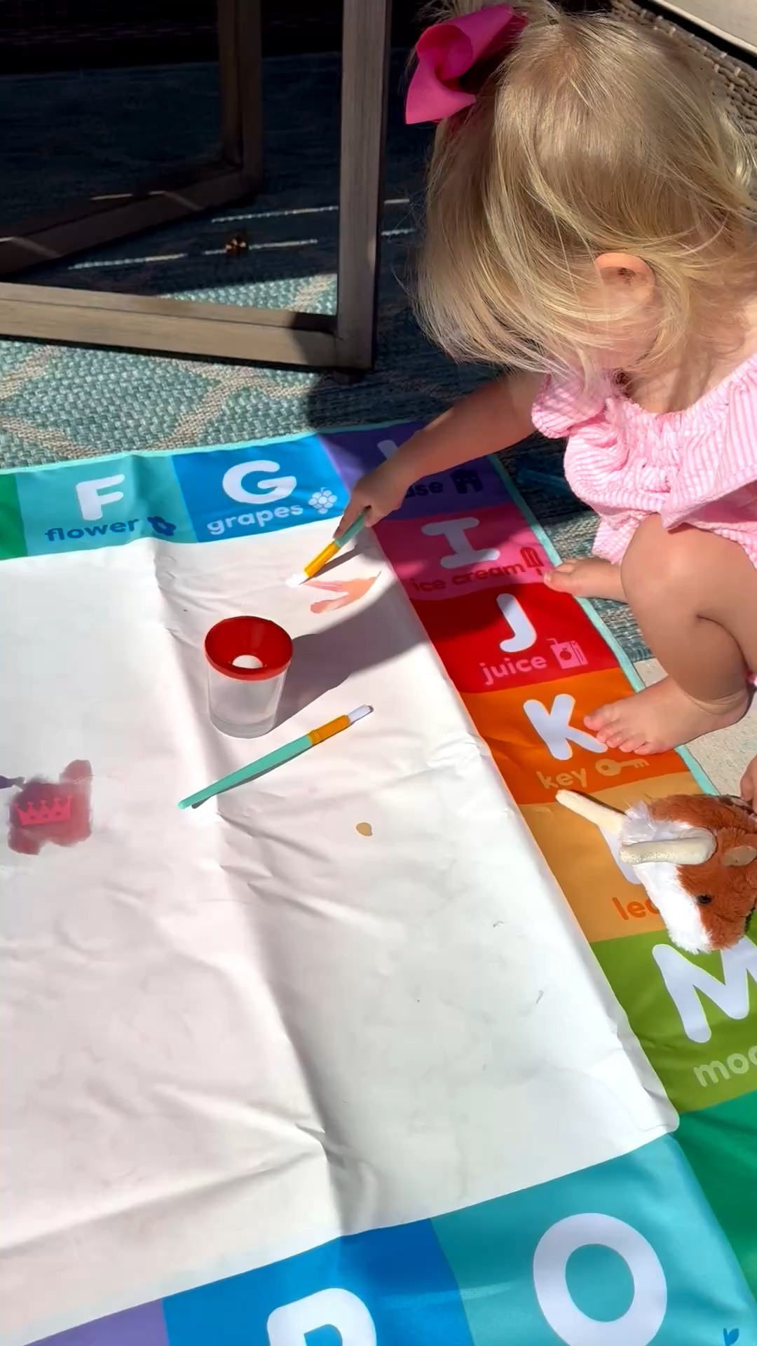 This mess free paint mat is our favorite toy! You just use water and then it dries 🙌🏻

Toddler toys 

#LTKkids #LTKfindsunder50