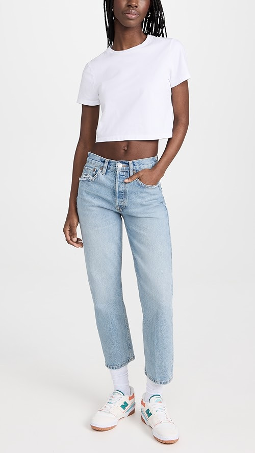 70s Rigid Stove Pipe Jeans | Shopbop