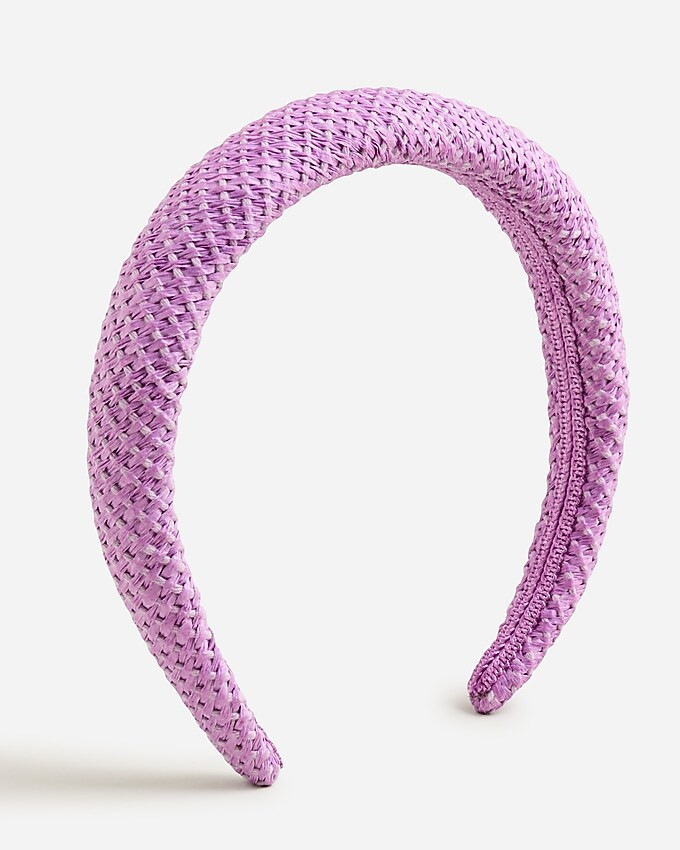 Woven oversized headband | J. Crew US