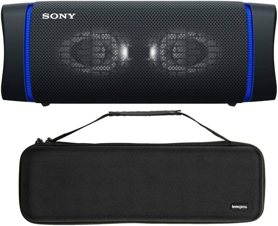 Sony SRSXB33 Extra BASS Bluetooth Wireless Portable Waterproof Speaker (Black) Bundle with Hardsh... | Amazon (US)