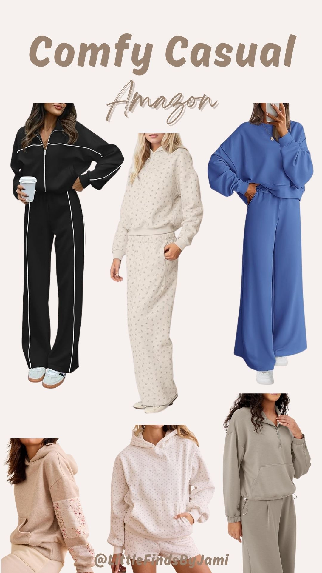 Women's casual comfy sets and jumpsuit on Amazon. Easy travel outfit. Gifts for her. Sweatshirts. Winter to spring finds. Look for less.  

 #LTKFindsUnder50 #LTKFindsUnder100 #LTKTravel