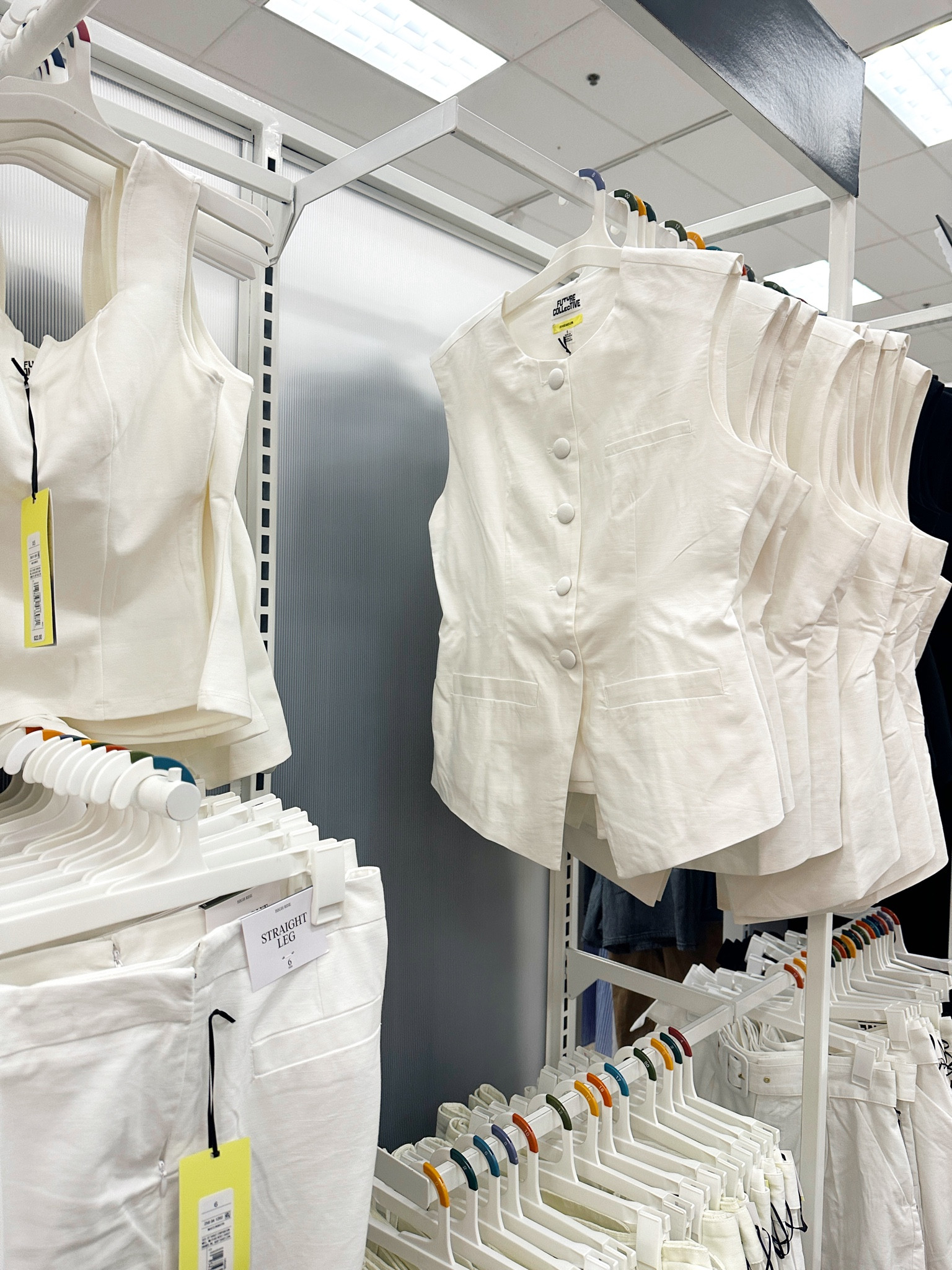 Found the most perfect and chic looking set from Target today!! Had to size up since it is fitted around the waist, but grabbed this set in black for work. I thought the white makes the perfect bridal fit 🕊️🥂. Top and bottom were both under $40! Linking more pieces that I adored from the Future Collective collection! 

#LTKWorkwear #LTKFindsUnder50 #LTKStyleTip