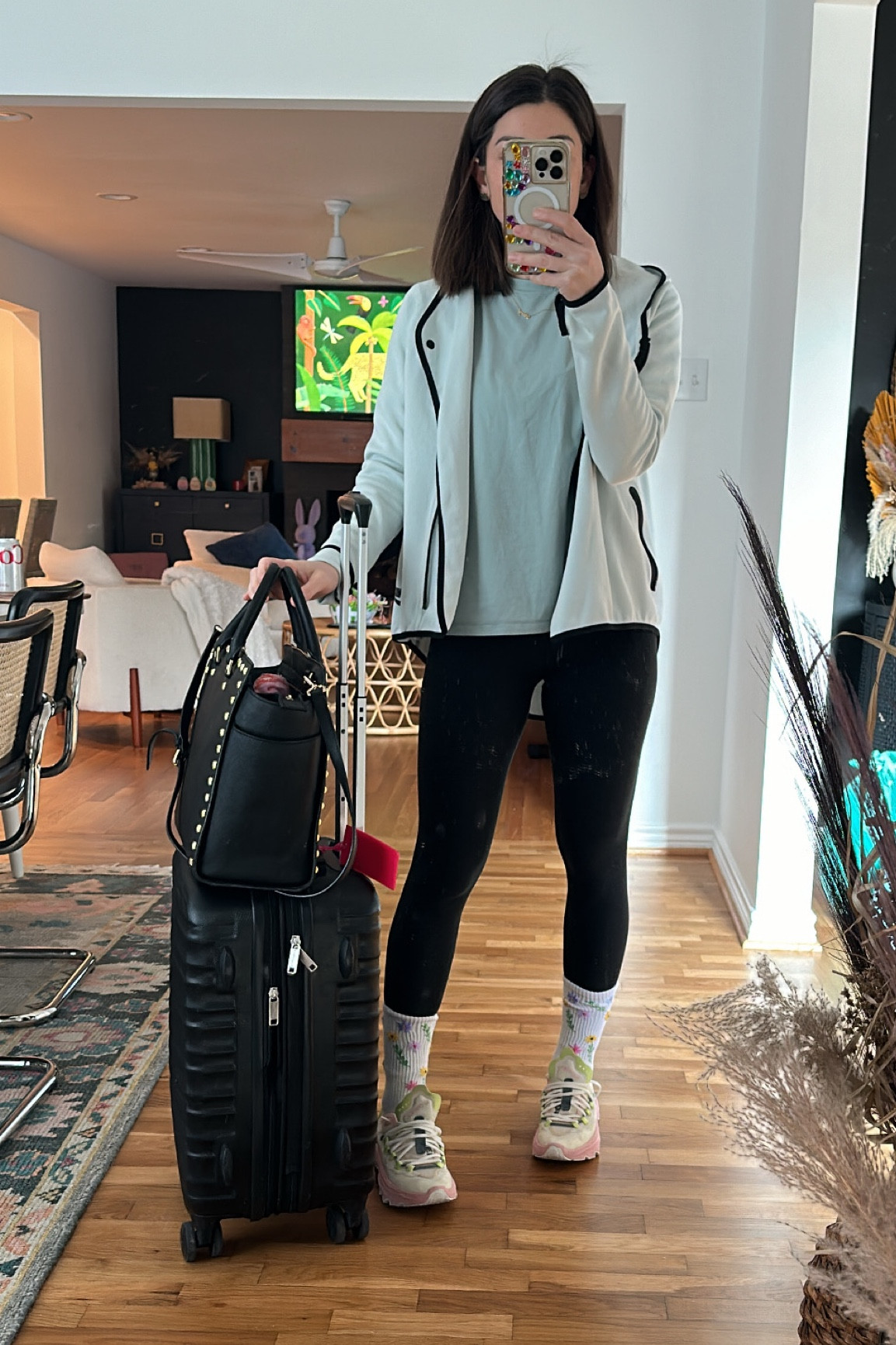 Straight from Pilates to the Airport today! Love getting the opportunity to travel comfortability ✈️ 

Also, not that I’m surprised, but holy cow my Amazon Basics suitcase has held up PERFECTLY for 2+ years. I’m with traveling once a week, that’s some great use and legit no wear-and-tear. If you’re a travel girly that hates spending on luggage, than you need this!

#LTKtravel #LTKSpringSale #LTKfindsunder100