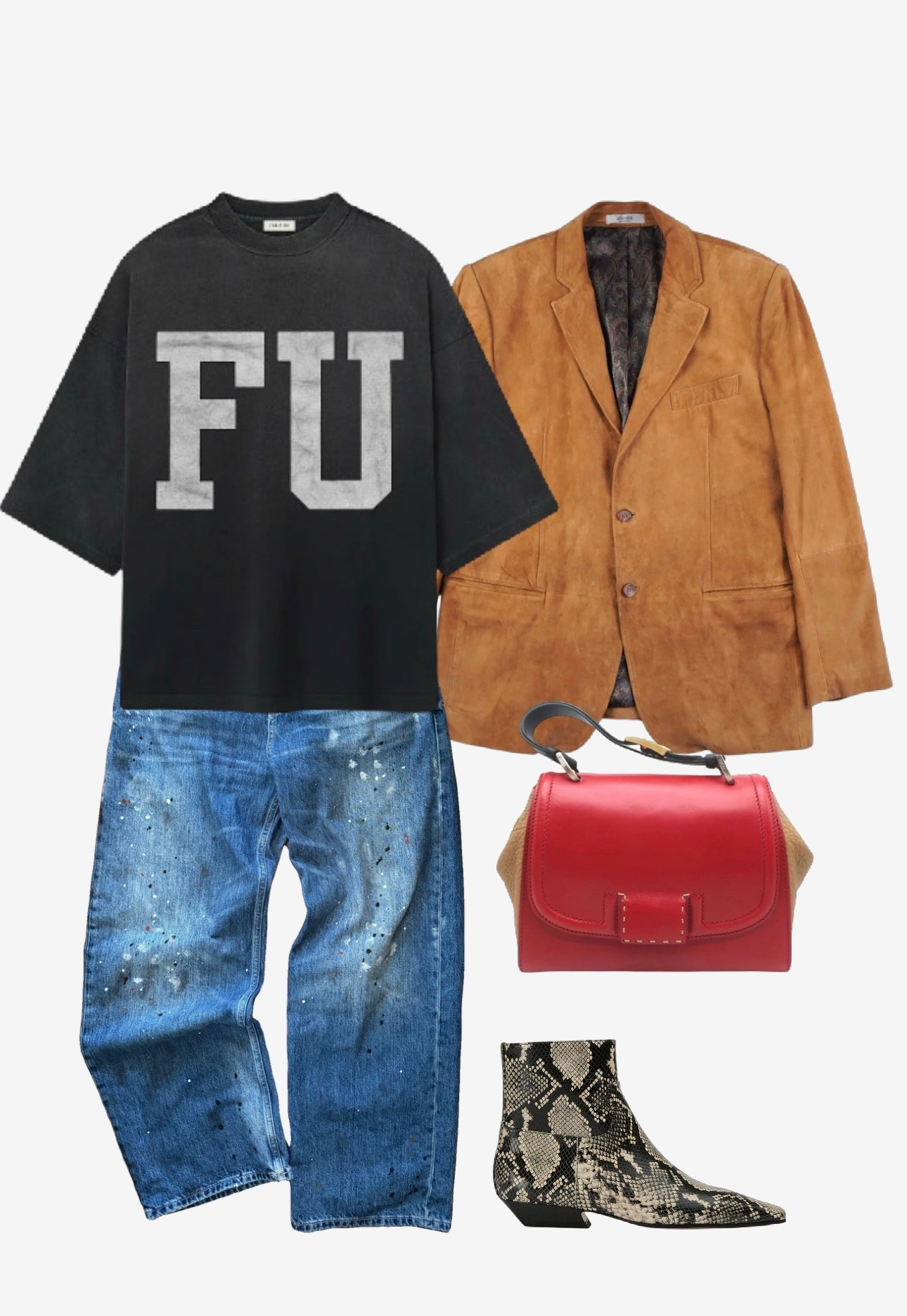 The t-shirt is the mood of the week. 
Blazer and bag are preloved  

#LTKOver40 #LTKSeasonal #LTKootd