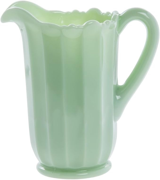 Mosser Glass Jadeite Glass Panel Pitcher | Amazon (US)