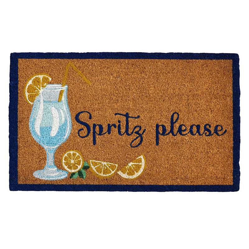 Spritz Please Coir Doormat, 18x30 | At Home
