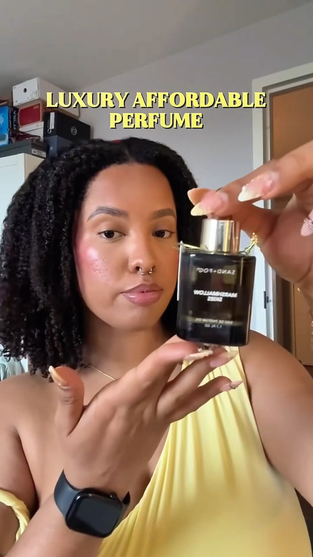 If you haven’t checked out the @tjmaxx  fragrance section wyd!! This is a dupe for the KAYALI marshmallow DUPE It’s originally $105-$150 & I got this Sand & FOG dupe for $16.99 affordable luxury perfume fragrance that’s oil based & lasts me allllll day long plus I smell scrumptious & worth every pennnyyyyyy #luxuryperfume #perfumes #beauty #fragrance #fragrance dupe

#LTKselfcare #LTKBeauty #LTKSaleAlert