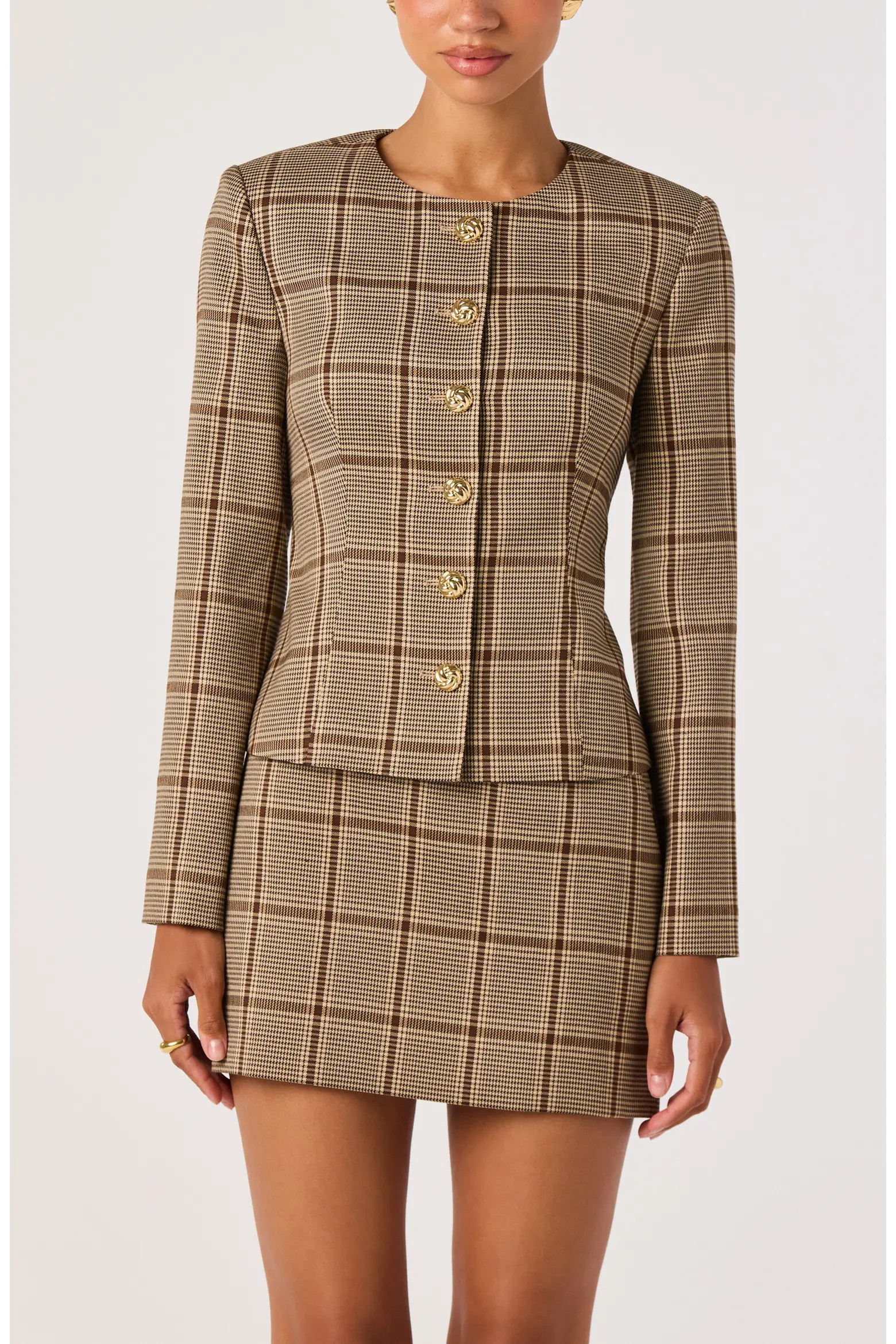 ASTR the Label Remington Plaid Blazer (Women) | Nordstrom | Nordstrom