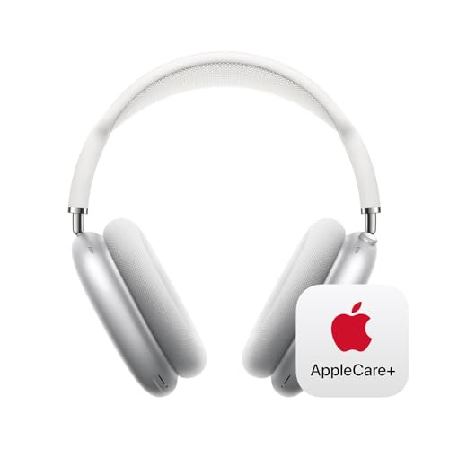 Apple AirPods Max Wireless Over-Ear Headphones with AppleCare+ (2 Years) - Silver | Amazon (US)