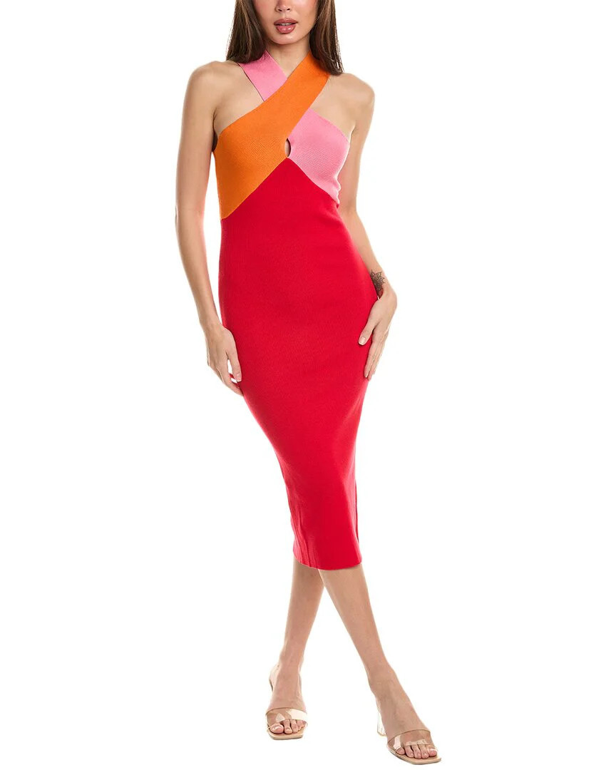 Le Superbe Dragon Fruit Midi Dress | Shop Simon