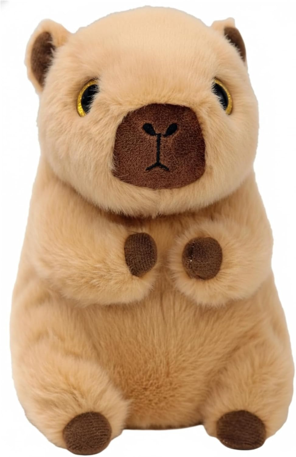 TY Beanie Boos T37391 Lara the Capybara with Large Gold Eyes and Glitter - The Big Sparkly Eyes Plush Toy - 15cm | Amazon (US)