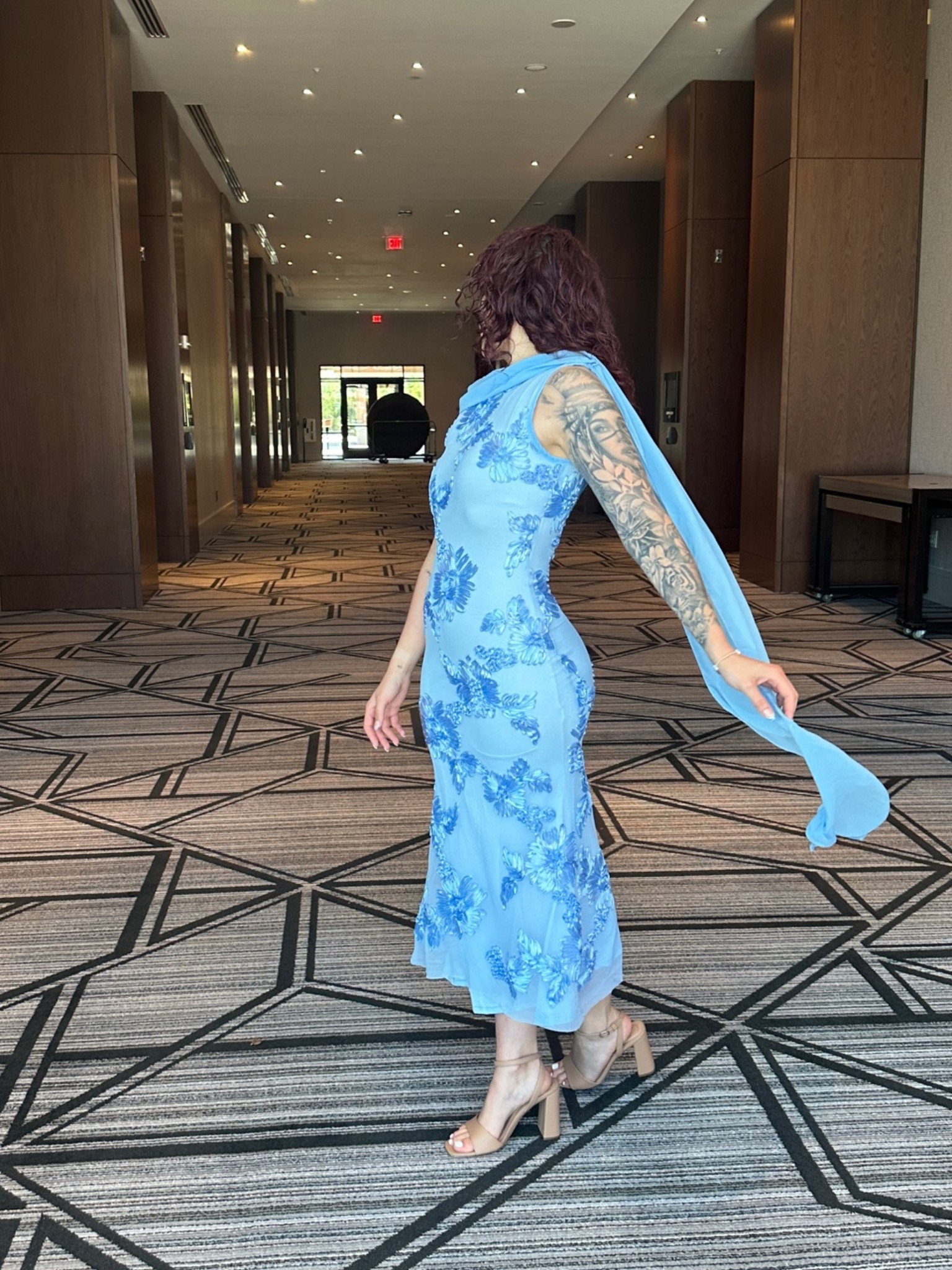 the perfect summer wedding guest dress 🩵 #dress #weddingguest

#LTKgrwm #LTKootd #LTKWedding