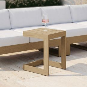 Portside Outdoor C-Side Table (17") | West Elm (US)
