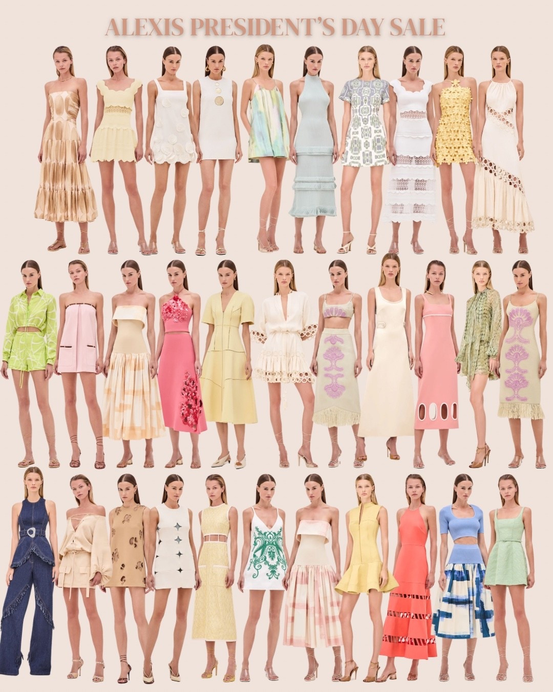 Alexis President’s Day Sale

#LTKSaleAlert #LTKdayinmylife #LTKNYFW