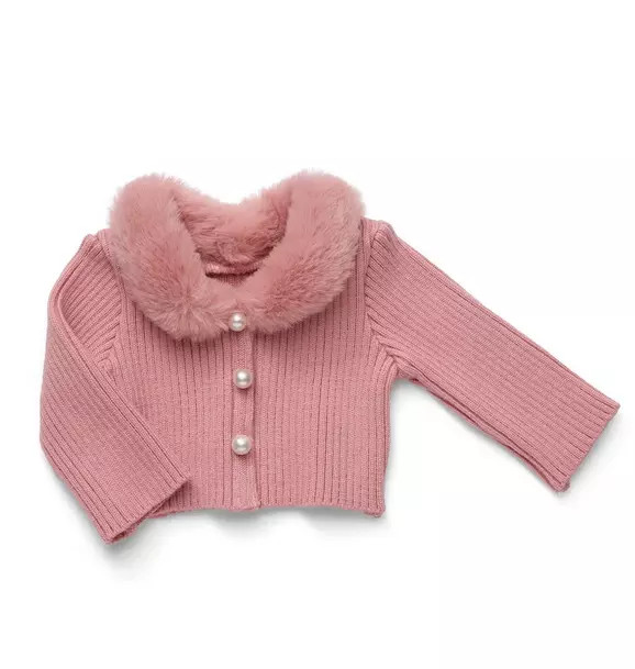 American Girl® x Janie and Jack Ribbed Cardigan For Dolls | Janie and Jack