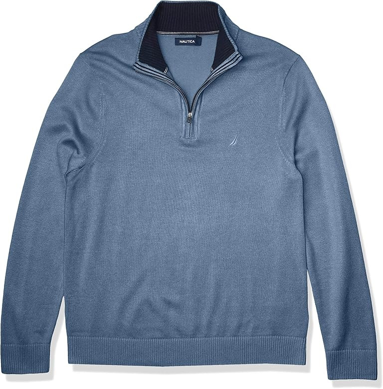 Nautica Men's Quarter-Zip Sweater | Amazon (US)