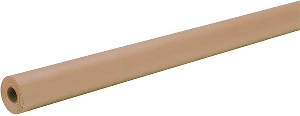 Pacon 0066011 Natural Kraft Wrapping Paper Roll, 36" x 100' Size, Brown | Amazon (US)