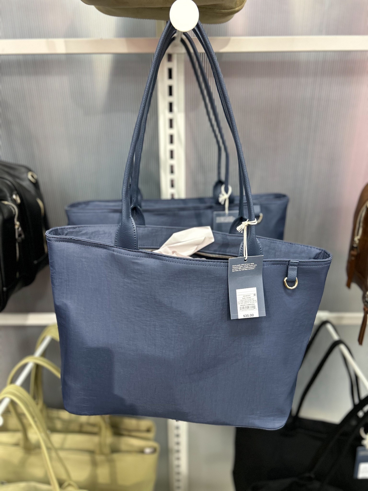 New carry all tote at 🎯! Love this navy blue!

#LTKmomlife #LTKOver40 #LTKTravel