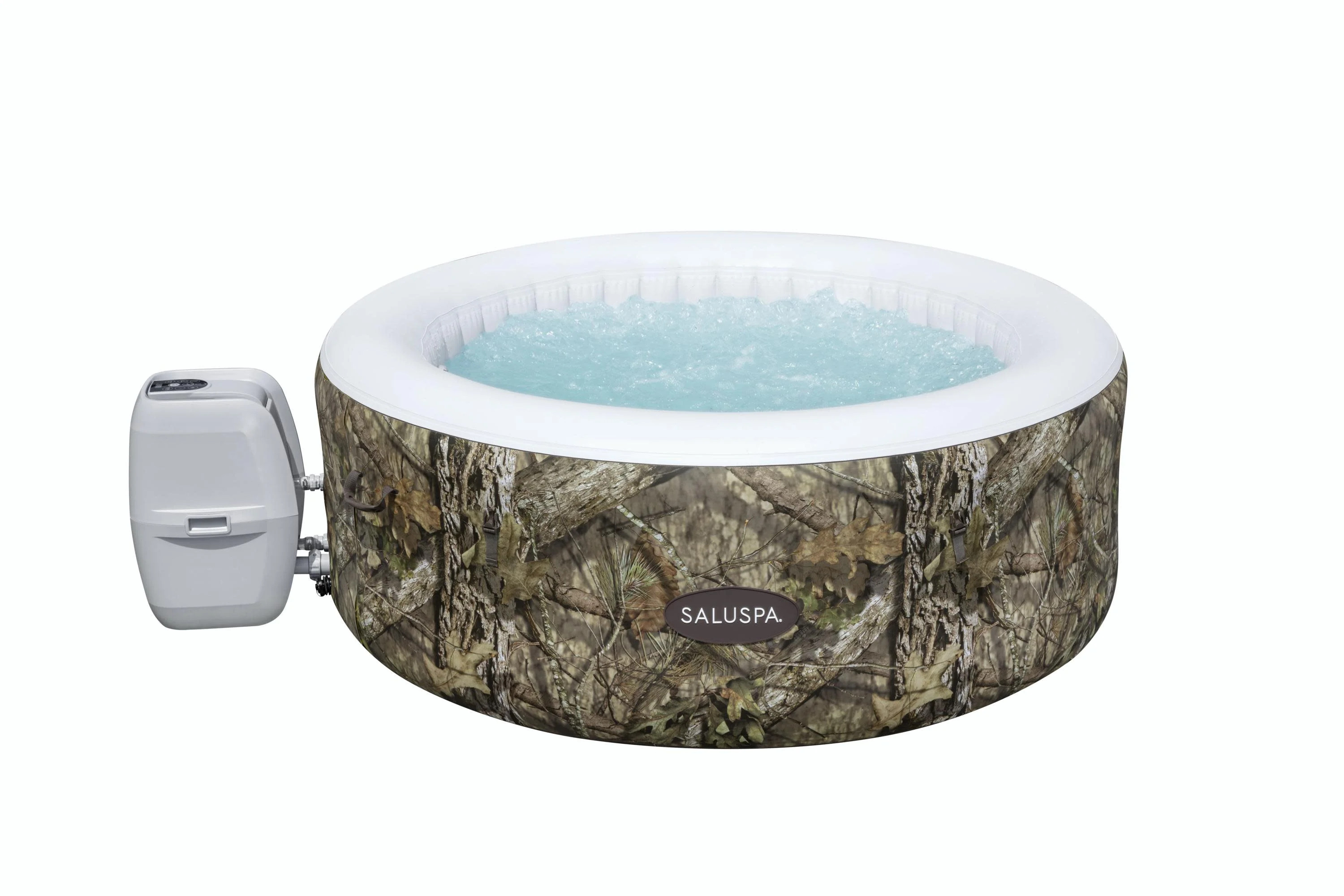 SaluSpa Mossy Oak Inflatable Hot Tub 2-4 Person Outdoor Spa | Walmart (US)