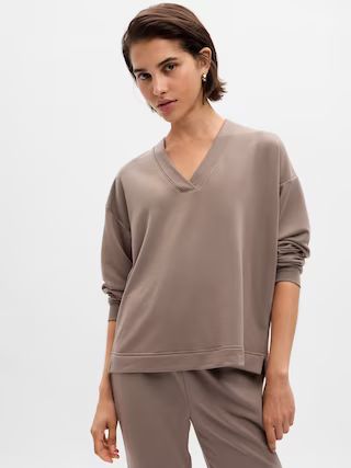 Cloud Light V-Neck Sweatshirt | Gap (US)