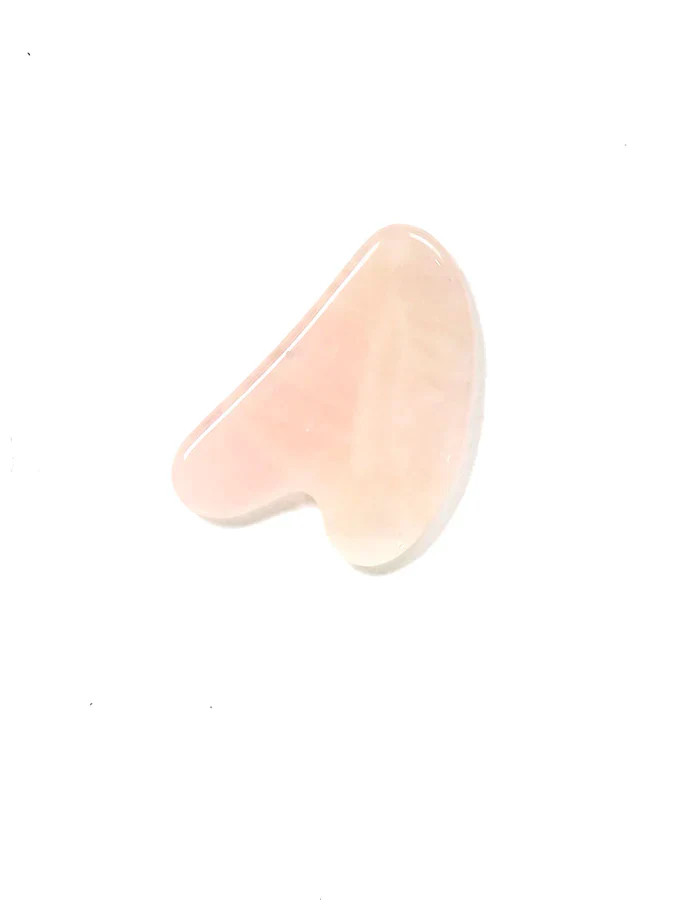Rose Quartz Gua Sha Stone | Papinelle Sleepwear US