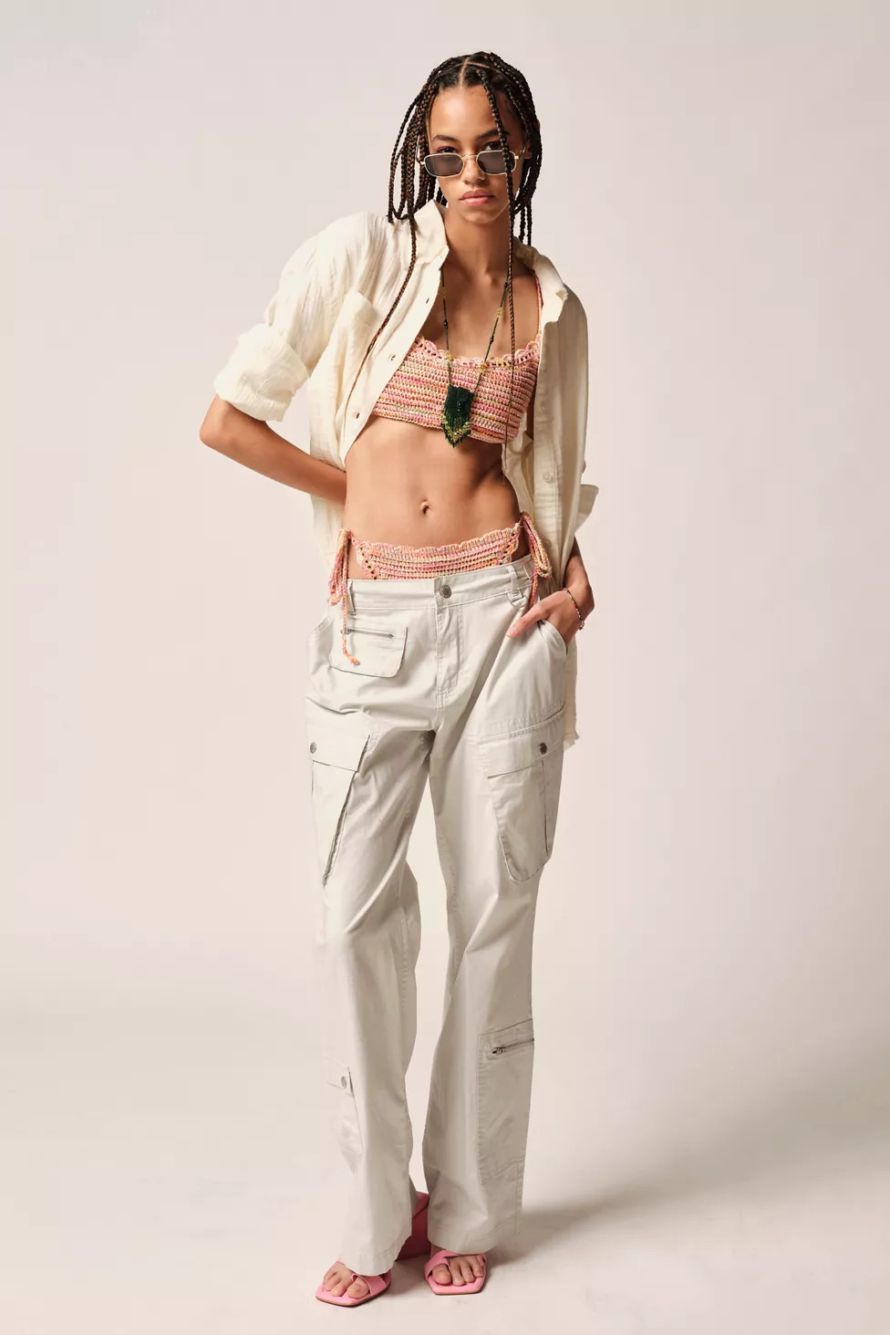 BDG Eliana Bootcut Cargo Pant | Urban Outfitters (US and RoW)