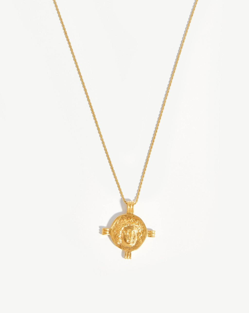 Lucy Williams Apollo Medallion Coin Necklace | Missoma
