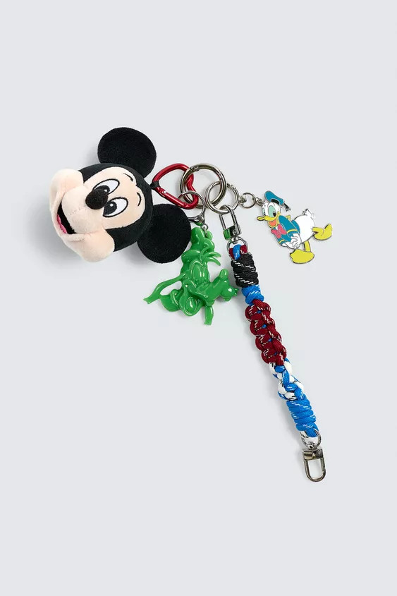 MICKEY MOUSE MULTI-CHARM KEYRING HARRY LAMBERT FOR ZARA X DISNEY | Zara US