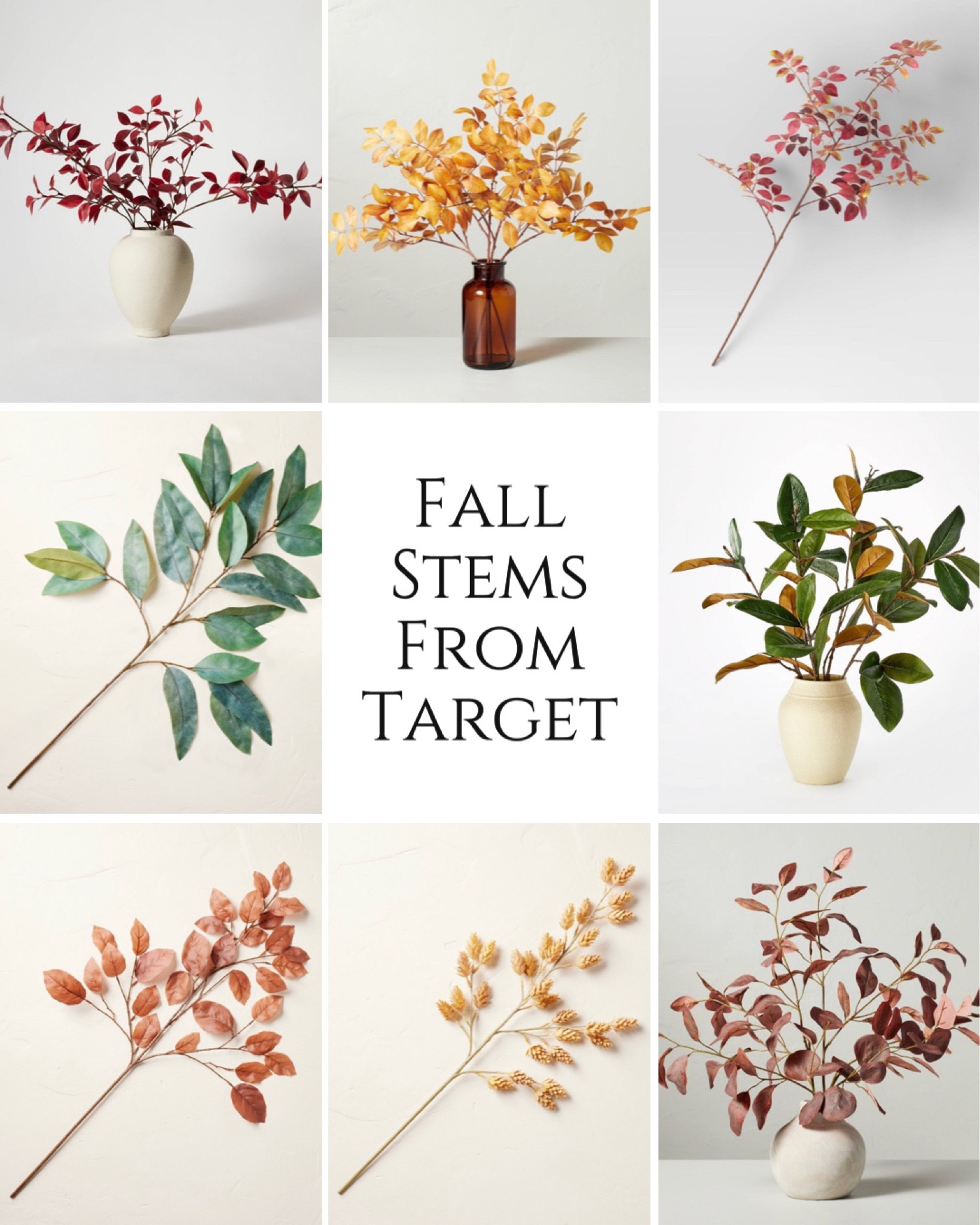 Changing out the greenery in my home is the first thing I do as we start to change seasons. I’m sharing my favorite Target stems to help transition your home from summer to fall!

#LTKSeasonal #LTKhome #LTKunder50