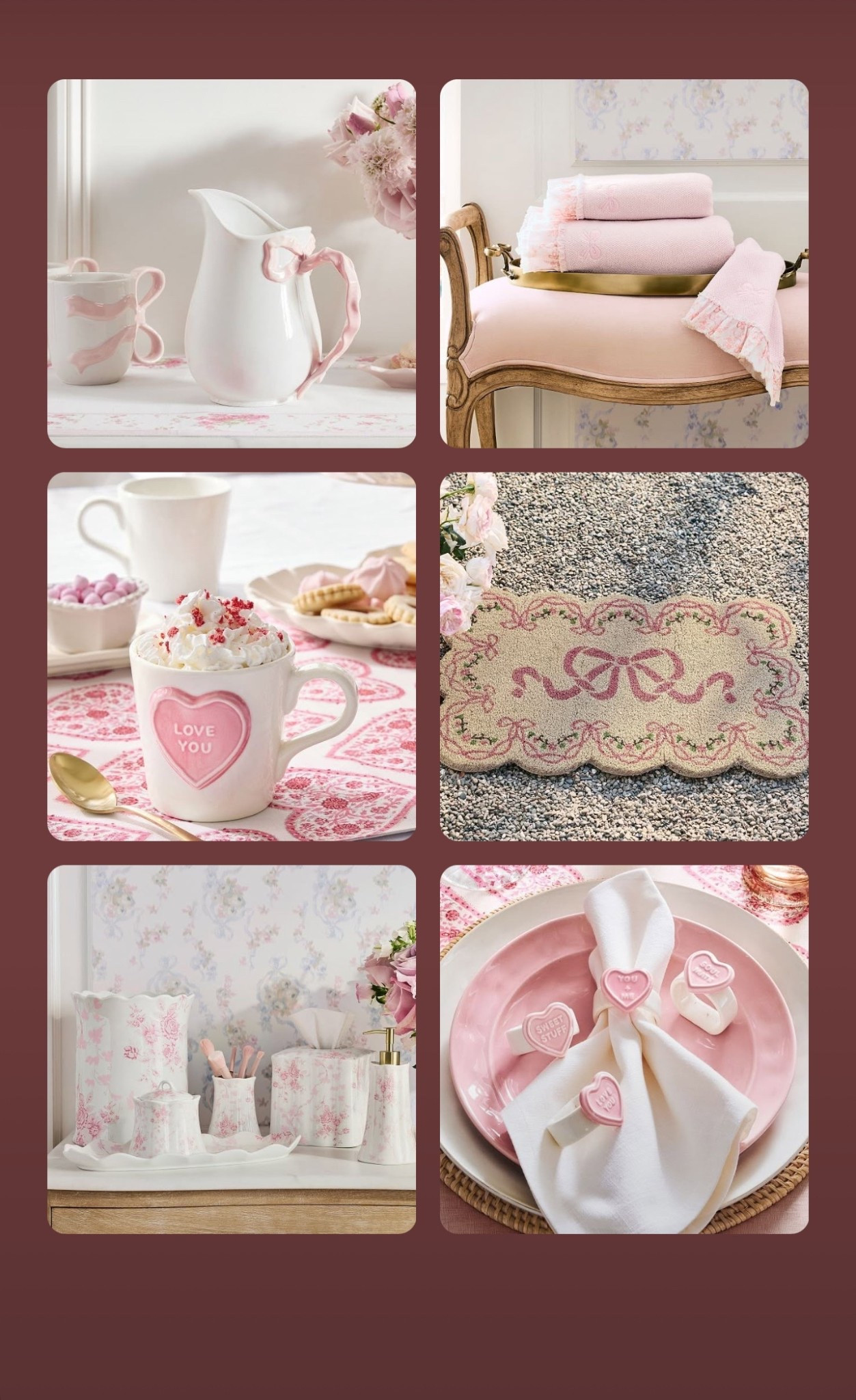 Love Shack Fancy x Pottery Barn has the most amazingly beautiful, detailed, home decor! Some sales going on as well! I’m obsessed with all the bows, pink, blue, floral, & lace! 

#LTKSeasonal #LTKSaleAlert #LTKHome