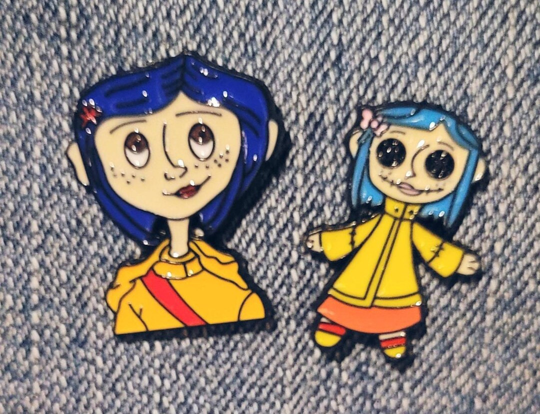 Pin - 2 Piece - Enamel Metal Badge Brooch Hat Pin - Me and Little Me - Etsy | Etsy (US)