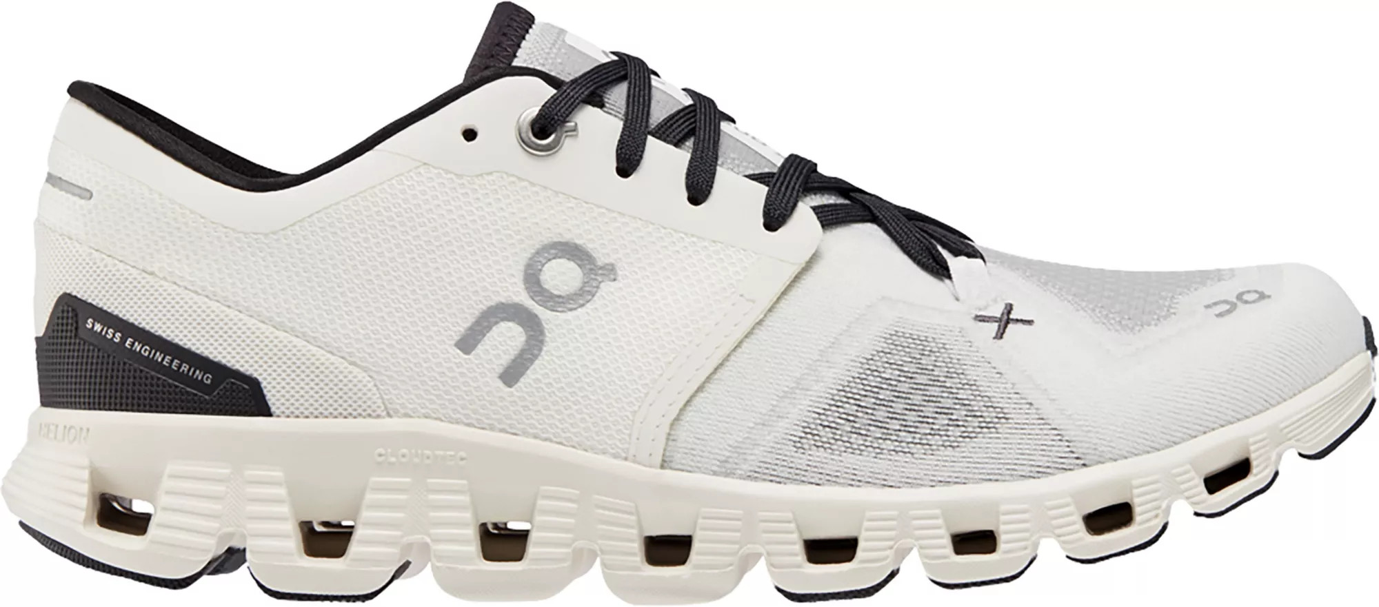 On Women's Cloud X 3 Running Shoes, Size 7.5, White/Black | Dick's Sporting Goods