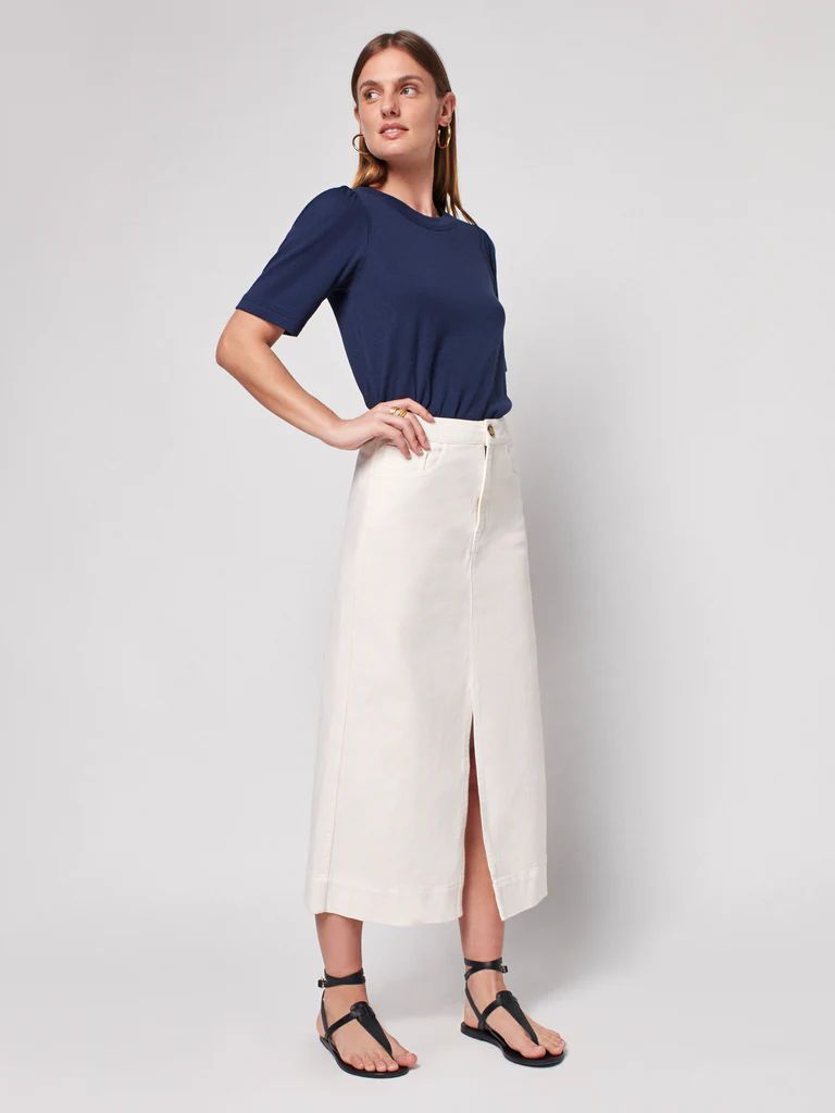 Utility Midi Skirt | Faherty