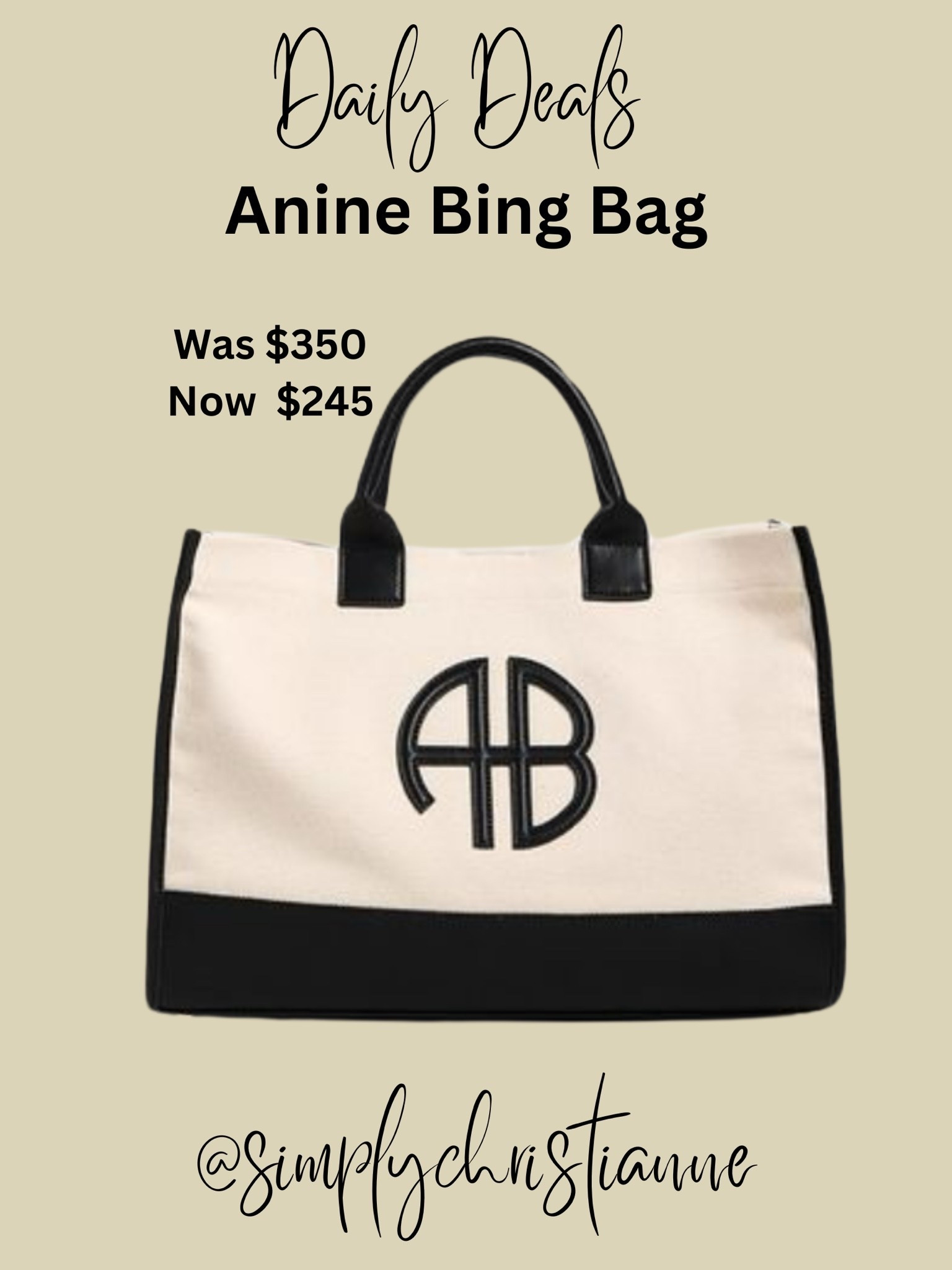 Canvas tote on deal, Summer outfit

#LTKootd