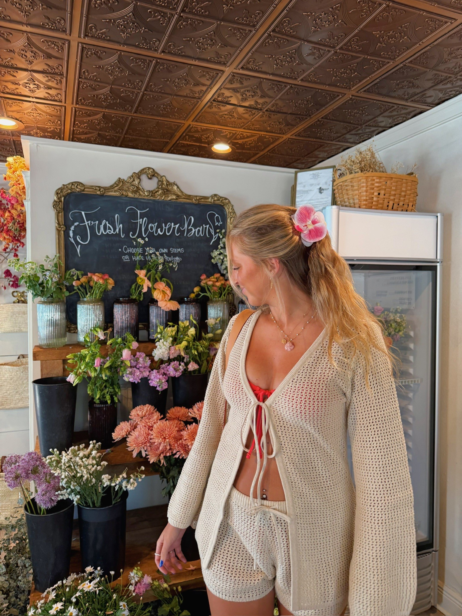 Beach day OOTD 🌺 

#LTKSeasonal