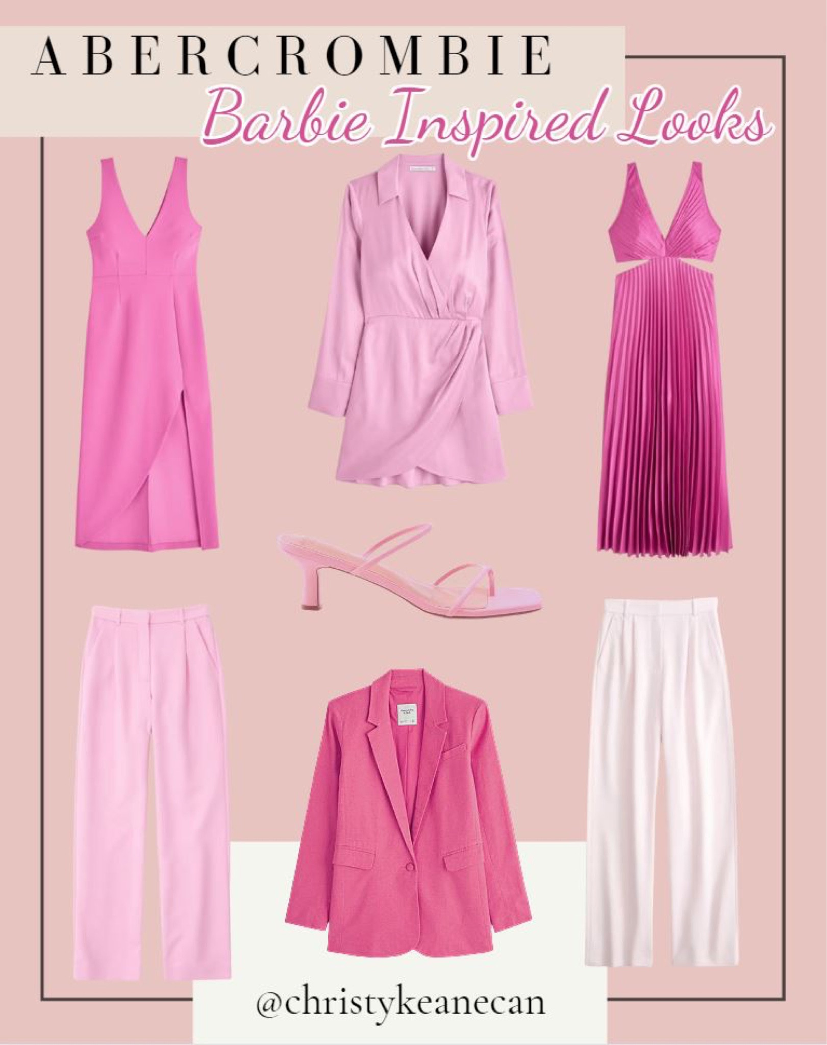 Channeling my inner Barbie with these chic pink pieces from Abercrombie 💕🌸
#barbie #barbielooks #barbiecostume #pink #pinkdress #pinkpants #pinkblazer #pinkpants #allpinkeverything 

#LTKworkwear #LTKfindsunder100 #LTKfindsunder50