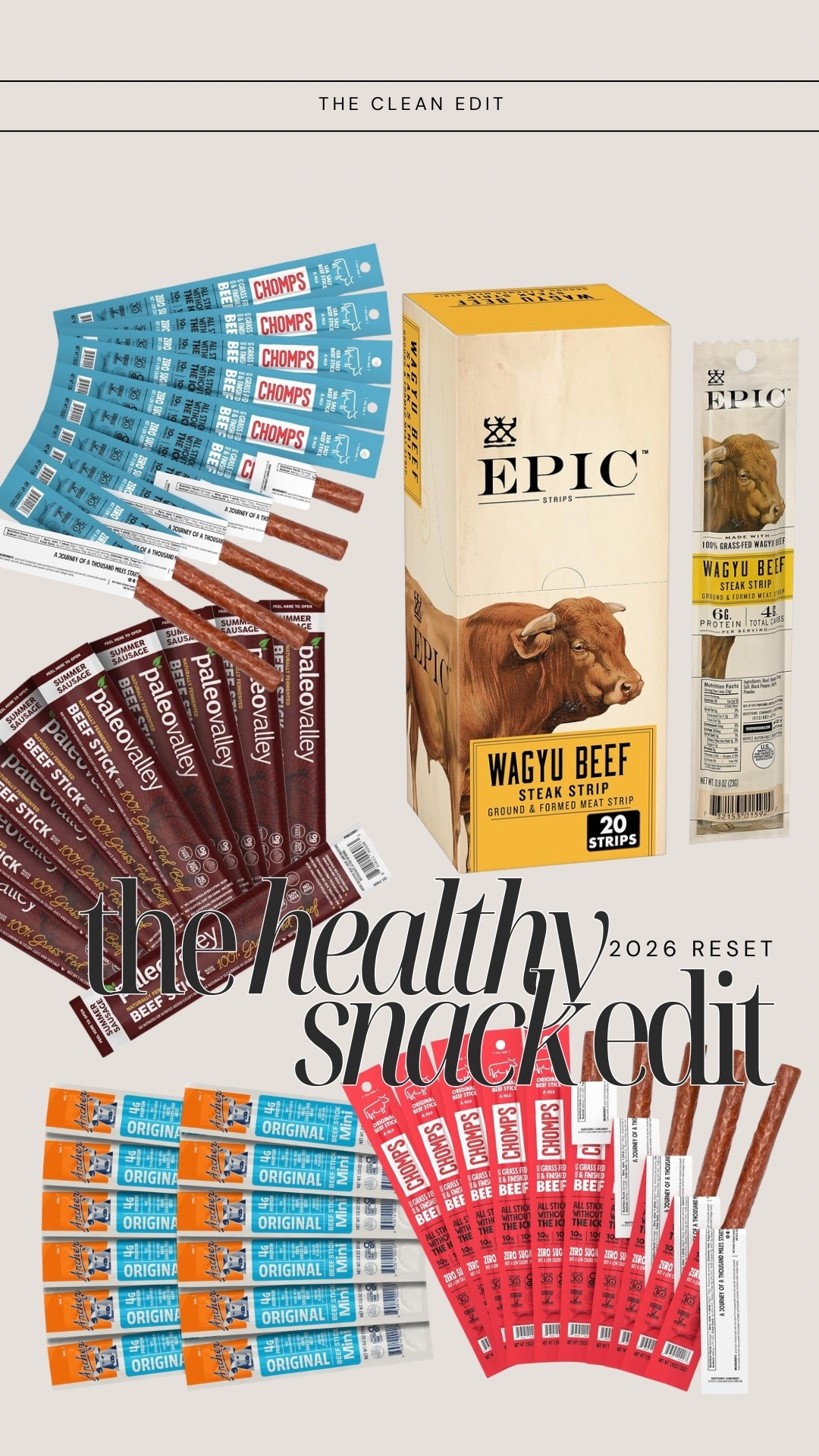 We spent most of the day at my daughter’s volleyball tournament — the kind that runs five hours and leaves you surviving on whatever the concession stand has. And let’s be honest… healthy options are basically nonexistent. Water and black coffee are usually the only safe bets.

That’s why I’ve learned to always carry beef sticks. They’re savory, satisfying, easy to toss in a bag, and a solid source of protein when you need something that actually holds you over. A couple of them and I’m good — no energy crash, no desperation snacking.

I’m sharing the clean beef sticks we keep on hand, plus a few non-negotiables I always check for when shopping:

✕ Seed oils
✕ Citric acid
✕ Nitrates or nitrites
✕ Preservatives
✕ Added sugars (artificial or refined)

✔ Grass-fed beef
✔ All-natural ingredients

These have become one of my favorite real-life health hacks — especially for long tournament days, travel, or busy schedules.

#LTKfitnessgoals #LTKfoodie #LTKdayinmylife