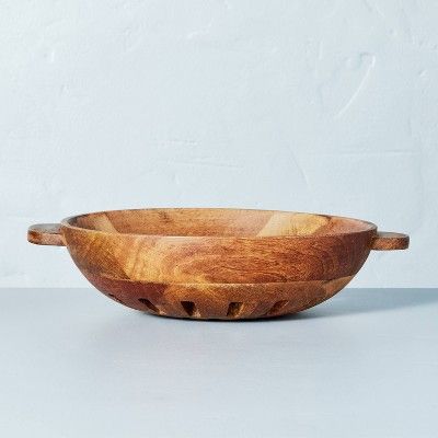 Wood Harvest Bowl Brown - Hearth & Hand™ with Magnolia | Target