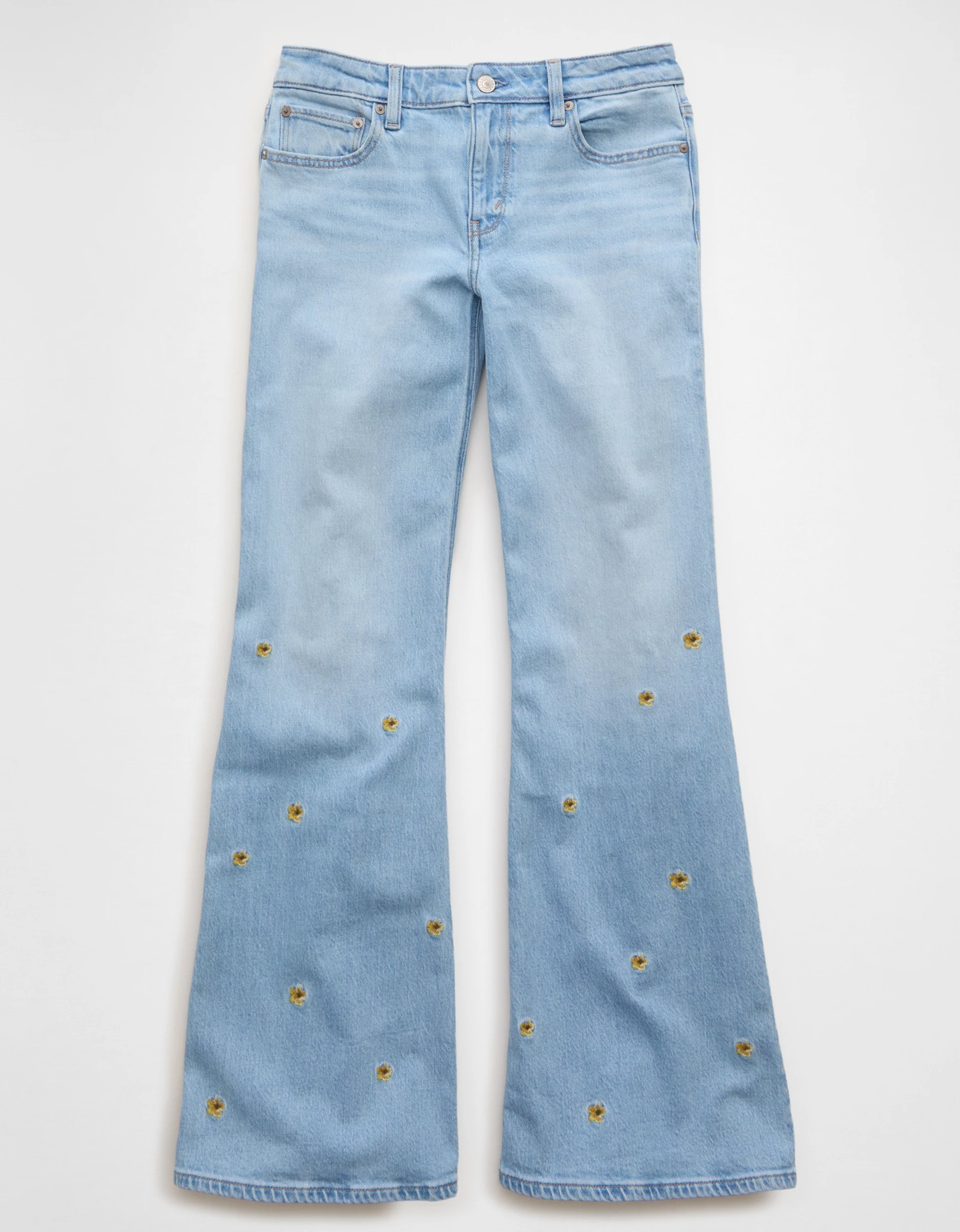AE Low-Rise Floral Flare Jean | American Eagle Outfitters (US & CA)