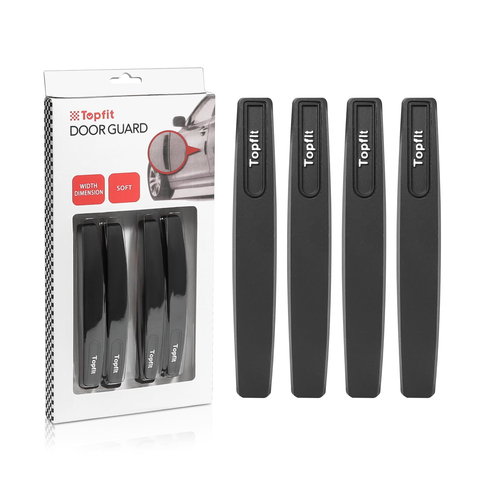 Car Door Edge Guards Universal Bumper Scratch Guard Trim for Sedans, Trucks & SUVs – Durable & ... | Amazon (US)