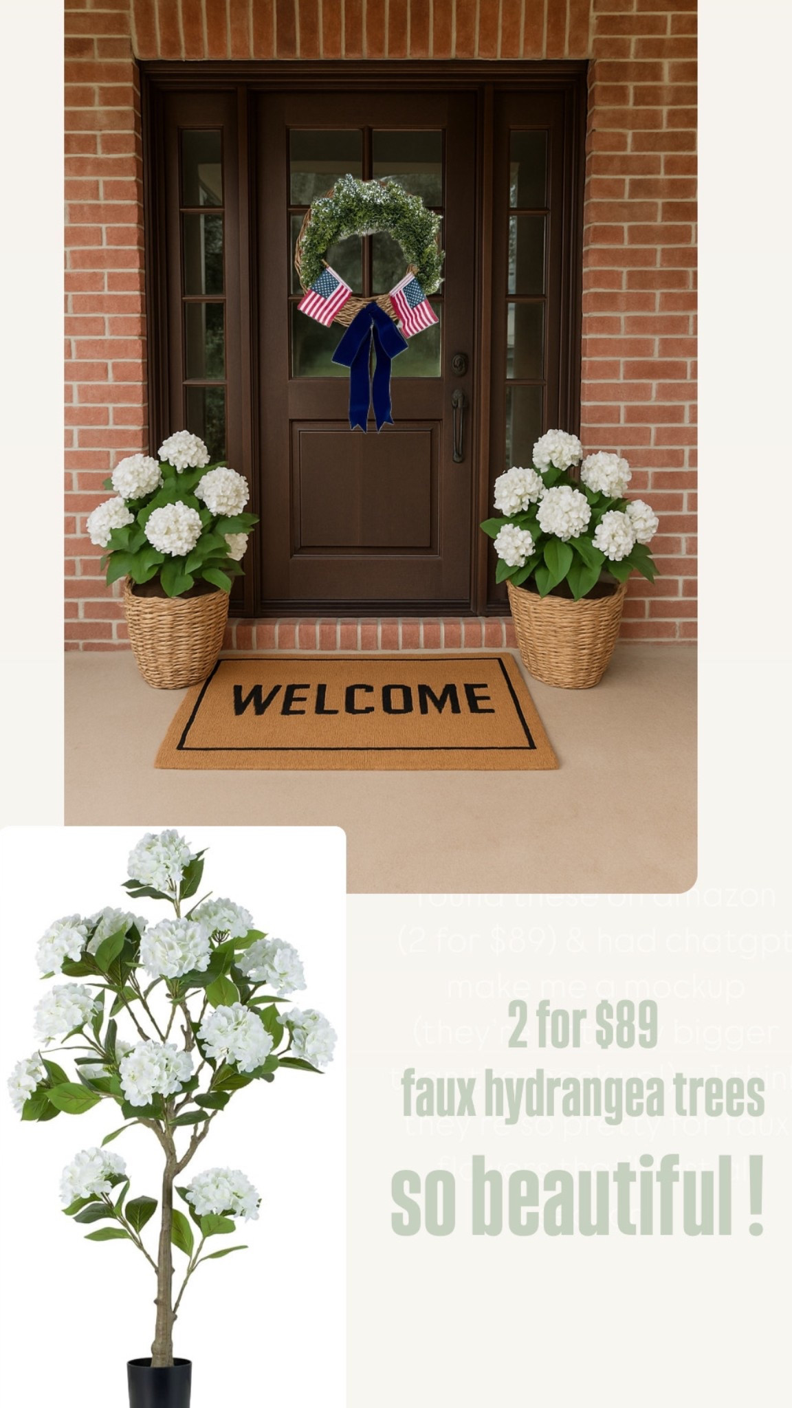 beautiful way to spruce up your porch without having to water the plants 😉

#LTKFindsUnder100 #LTKSummerEdit #LTKHome