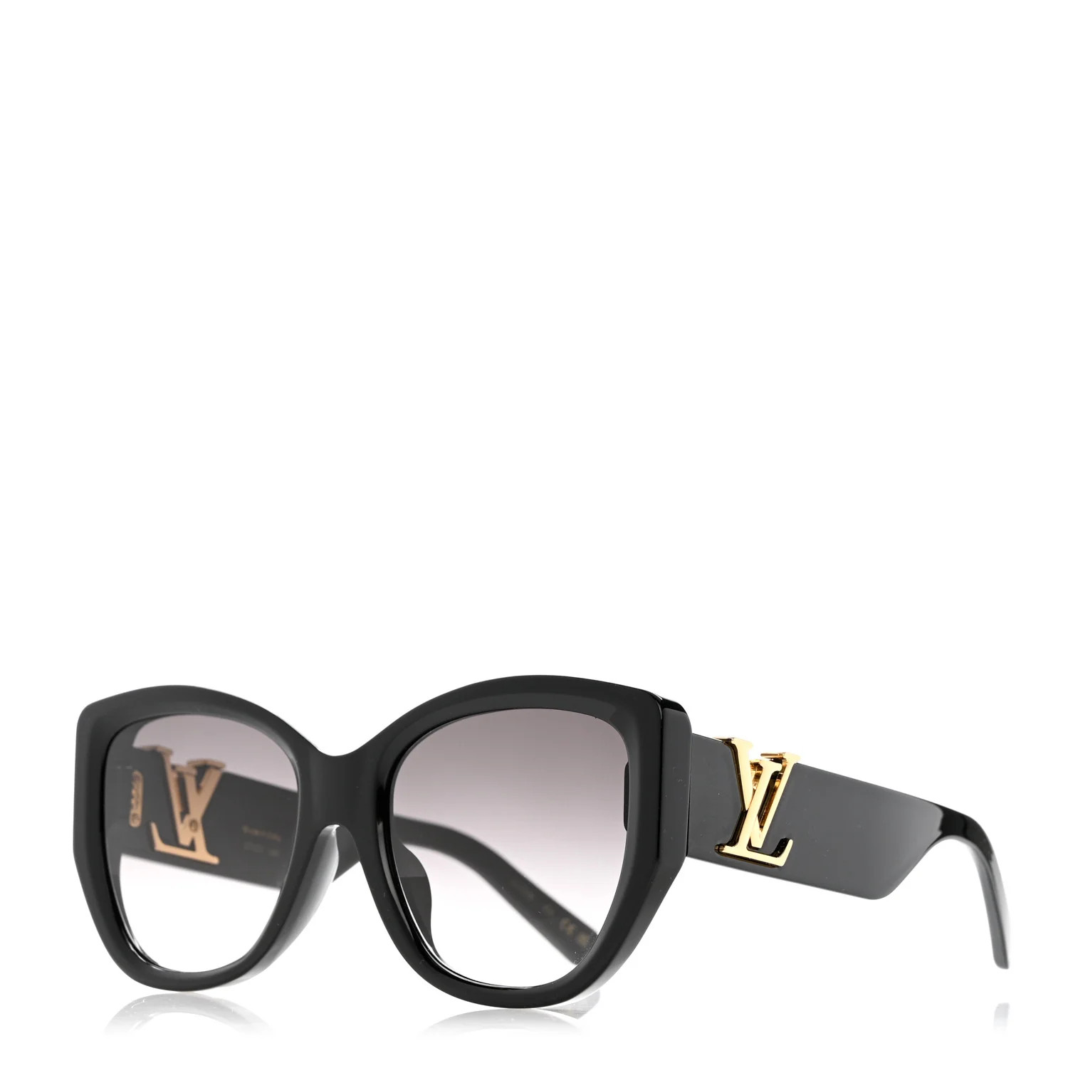 LV Icon Cat Eye Sunglasses Z1733E Black | FASHIONPHILE (US)