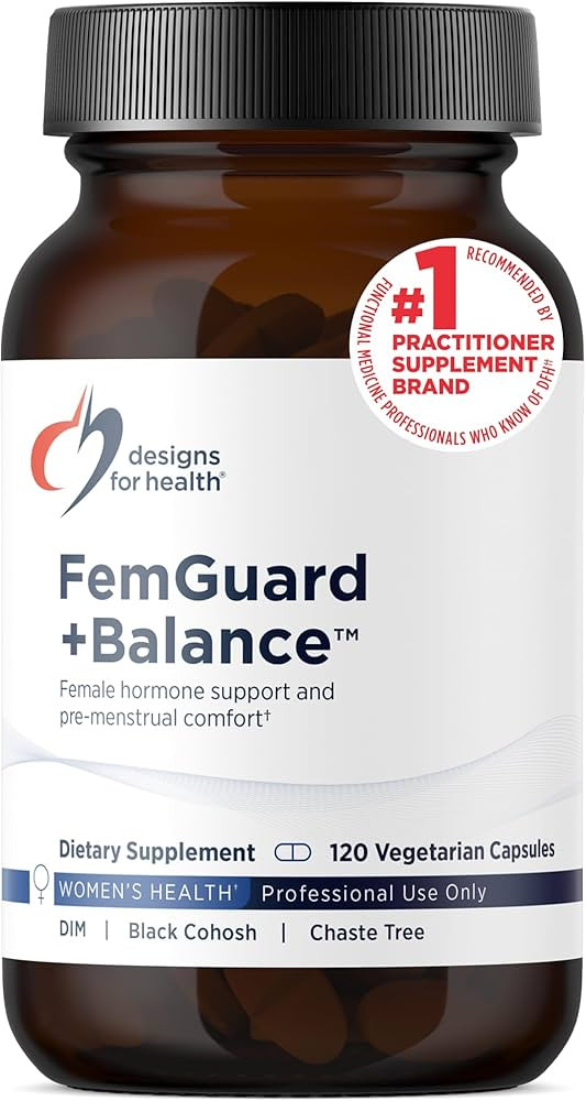 Designs for Health FemGuard + Hormone Balance for Women - DIM, Black Cohosh, Calcium D-Glucarate,... | Amazon (US)