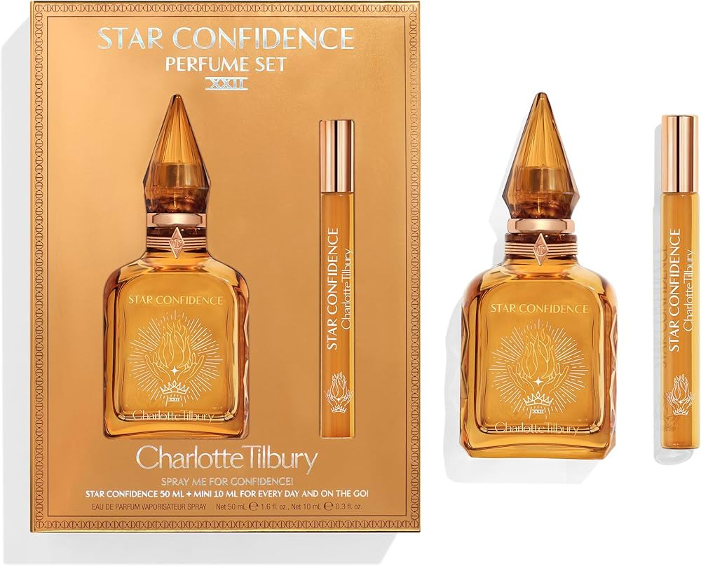 Charlotte Tilbury Star Confidence Eau De Parfum - Pheromone Enhancing Blackcurrant & Jasmine Frag... | Amazon (US)